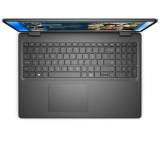Dell 16 DC16250, Intel Core 5 120U (10 cores, up to 5.0 GHz), 16.0" FHD+(1920x1200) AG, 300nits, 16GB, 2x8GB, DDR5, 5200 MT/s, 512GB M.2 PCIe, Intel Graphics, Cam, FPR, Wi-Fi 6, Backlit Kb, Ubuntu, Carbon Black, 3Y PS