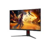 AOC C32G4Z, 31.5" Curved 1500R, VA, WLED, 1920x1080@260Hz (OC, Native 240Hz), 4ms GtG, 0.3ms MPRT, 300cd m/2, 3500:1, Adaptive Sync, FlickerFree, Anti Blue Light, 5Wx2, Tilt, Height Adjust, Swivel, 2xHDMI, DP