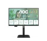 AOC 24P4CV, 23.8" IPS WLED, 1920x1080@120Hz, 4ms GtG, 300cd m/2, 1500:1, 50M:1 DCR, Adaptive Sync, FlickerFree, Anti-Blue Light, 2Wx2, Tilt, Height Adjust, Pivot, Swivel, HDMI, DP, USB hub, RJ45