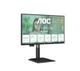 AOC 24P4CV, 23.8" IPS WLED, 1920x1080@120Hz, 4ms GtG, 300cd m/2, 1500:1, 50M:1 DCR, Adaptive Sync, FlickerFree, Anti-Blue Light, 2Wx2, Tilt, Height Adjust, Pivot, Swivel, HDMI, DP, USB hub, RJ45