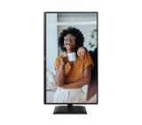 AOC Q27P4CV, 27" IPS WLED, 2560x1440@120Hz, 4ms GtG, 350cd m/2, 1500:1, 50M:1 DCR, Adaptive Sync, FlickerFree, Anti-Blue Light, 2Wx2, Tilt, Height Adjust, Pivot, Swivel, HDMI, DP, USB hub, RJ45