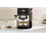 Bosch TQE80703, SER8, Fully automatic coffee machine VeroBar 19 bar, TFT display 5", HC, Up to 36 bev.(incl. HC), Inox front, Cup warmer, Aroma Select, ColdBrew, CeramDrive