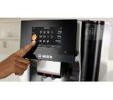 Bosch TQE80703, SER8, Fully automatic coffee machine VeroBar 19 bar, TFT display 5", HC, Up to 36 bev.(incl. HC), Inox front, Cup warmer, Aroma Select, ColdBrew, CeramDrive