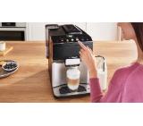 Bosch TPE40307, SER4, Fully automatic coffee machine VeroCafe 15 bar, TFT display, 9 bev., Silver/Piano black, Ground coffee, AromaDouble Shot, CeramDrive