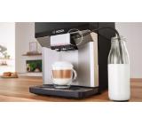 Bosch TPE40307, SER4, Fully automatic coffee machine VeroCafe 15 bar, TFT display, 9 bev., Silver/Piano black, Ground coffee, AromaDouble Shot, CeramDrive