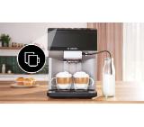 Bosch TPE40307, SER4, Fully automatic coffee machine VeroCafe 15 bar, TFT display, 9 bev., Silver/Piano black, Ground coffee, AromaDouble Shot, CeramDrive