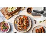 Bosch MFWS820M, SER8, Meat mincer, Blocking power: 2500W, 4,5 kg/min, 10-year motor, dishwasher safe, kebbe att., sausage att., silver black