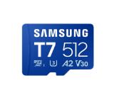 Samsung 512GB micro SD Card T7 UHS-I Transfer Speed up to 170MB/s Class 10 U3 V30 A2
