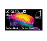 LG OLED48C61LA, 48" OLED evo, 4K (3840 x 2160), DVB-C/T2/S2, Alpha 11 AI 4K Gen3, 120Hz Native (VRR 165Hz), ThinQ AI, HDR10, NVIDIA G-SYNC, AMD FreeSync, Dolby Vision, Dolby Atmos, AI Agent, Wi-Fi 6E, Bluetooth, eARC (HDMI 2), USB, Airplay 2, CI slot, Mu