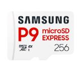 Samsung 256GB micro SD Card P9 Express UHS-I Read 65K IOPS, UHS-I 2K IOPS - Write 52K IOPS, UHS-I 2K IOPS Class 10 U3 V30 A1