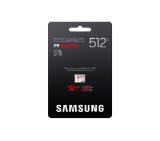 Samsung 512GB micro SD Card P9 Express UHS-I Read 65K IOPS, UHS-I 2K IOPS - Write 52K IOPS, UHS-I 2K IOPS Class 10 U3 V30 A1