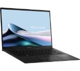Asus Zenbook UM3406GA-QD246WNA, AMD Ryzen 7 445 ,2.0GHz (14MB Cache, up to 4.6GHz, 6 cores, 12 Threads), 14.0 OLED WUXGA(WU) 1920X1200 16:10,LPDDR5X 16GB ( on board ),512GB  SSD G4, Windows 11,  Jade Black, Sleev, no adapter