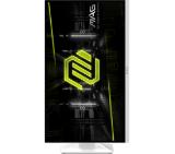 MSI MAG 274QRFW X32 Gaming Monitor, 27", 0.5ms, 320Hz Rapid IPS, 2560x1440, G-SYNC, AMD FreeSync Premium, AI Vision, Console Mode, HDR400, 300nits AG, 1.07B, 1000:1, 100M:1, DP(1.4a), 2xHDMI(2.1), Headphone out, Pivot, Heigh Adj., VESA 100, White, 6.7k