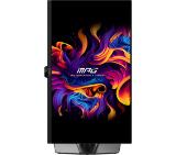 MSI MPG 271QR QD-OLED X50 Gaming Monitor, 26.5", 0.03ms, 500Hz, 2560x1440, G-SYNC, AMD FreeSync Premium Pro, AI Vision, Console Mode, ClearMR 21000, HDR True Black 500, Type-C(98W PD), DP(2.1a), 2xHDMI(2.1), USB Hub, Pivot, Heigh Adj., VESA, Black, 8.4kg