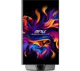 MSI MPG 272URX QD-OLED Gaming Monitor, 26.5", 0.03ms, 240Hz, 3840x2160, G-SYNC, AMD FreeSync Premium Pro, AI Vision, Console Mode, ClearMR 13000, HDR True Black 400, Type-C(98W PD), DP(2.1a), 2xHDMI(2.1), USB Hub, Pivot, Heigh Adj., VESA, Black, 8.1kg