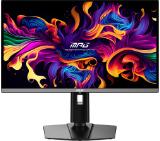 MSI MPG 272URX QD-OLED Gaming Monitor, 26.5", 0.03ms, 240Hz, 3840x2160, G-SYNC, AMD FreeSync Premium Pro, AI Vision, Console Mode, ClearMR 13000, HDR True Black 400, Type-C(98W PD), DP(2.1a), 2xHDMI(2.1), USB Hub, Pivot, Heigh Adj., VESA, Black, 8.1kg