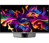 MSI MPG 272URX QD-OLED Gaming Monitor, 26.5", 0.03ms, 240Hz, 3840x2160, G-SYNC, AMD FreeSync Premium Pro, AI Vision, Console Mode, ClearMR 13000, HDR True Black 400, Type-C(98W PD), DP(2.1a), 2xHDMI(2.1), USB Hub, Pivot, Heigh Adj., VESA, Black, 8.1kg