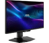 MSI MAG 274UPDF E16M Gaming Monitor, 27", 0.5ms, Dual Mode 320Hz and 4K 160Hz Rapid IPS with Mini-LED, 3840x2160, G-SYNC, AMD FreeSync Premium, AI Vision, Console Mode, HDR 1000, Type-C(15W PD), DP(1.4a), 2xHDMI(2.1), Pivot, Heigh Adj., VESA, Black, 7.5k