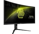 MSI MAG 342CQR E2 Gaming Monitor, 34", 1ms, 180Hz Curve 1500R VA, 3440x1440, AMD FreeSyncPremium, AI Vision, Console Mode, HDR Ready, 300nits AG, 1.07B, 3000:1, 100M:1, DP(1.4a), 2xHDMI(2.0b), Headphone out, Pivot, Heigh Adj., VESA 75, Black, 6.95kg