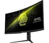 MSI MAG 342CQR E2 Gaming Monitor, 34", 1ms, 180Hz Curve 1500R VA, 3440x1440, AMD FreeSyncPremium, AI Vision, Console Mode, HDR Ready, 300nits AG, 1.07B, 3000:1, 100M:1, DP(1.4a), 2xHDMI(2.0b), Headphone out, Pivot, Heigh Adj., VESA 75, Black, 6.95kg