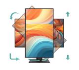 MSI PRO MP275PG E14 Proffesional Bussiness Monitor, 27", 1ms, 144Hz IPS, 1920x1080, FSync, EyesErgo, Anti-flicker, Eye-Q Check, Project Mode, HDR Ready, 300nits AG, 1500:1, 100M:1, sRGB 116%, DP, HDMI, D-Sub, 2x2W, Pivot, Heigh Adj., VESA, Black, 6.11kg