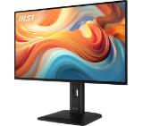MSI PRO MP275PG E14 Proffesional Bussiness Monitor, 27", 1ms, 144Hz IPS, 1920x1080, FSync, EyesErgo, Anti-flicker, Eye-Q Check, Project Mode, HDR Ready, 300nits AG, 1500:1, 100M:1, sRGB 116%, DP, HDMI, D-Sub, 2x2W, Pivot, Heigh Adj., VESA, Black, 6.11kg