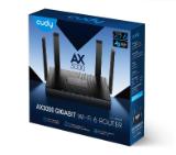 Cudy WR3000 AX3000 Gigabit Wi-Fi 6 Mesh Router 2402Mbps at 5GHz + 574Mbps at 2.4GHz, 4 x 10/100/1000Mbps Ports