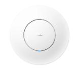 Cudy AP3000 Wi-Fi 6 2.5G Access Point AX3000 Dual Band Ceiling Mount Wi-Fi 6 Access Point, Chipset MT7981, 802.11ax/ac/a/b/g/n, 2402Mbps at 5GHz + 574Mbps at 2.4GHz, 1 x 2.5G RJ45 Port, MU-MIMO, Support 12V DC or 802.3at PoE or Passive PoE, Internal Ant