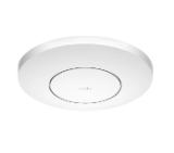 Cudy AP3000 Wi-Fi 6 2.5G Access Point AX3000 Dual Band Ceiling Mount Wi-Fi 6 Access Point, Chipset MT7981, 802.11ax/ac/a/b/g/n, 2402Mbps at 5GHz + 574Mbps at 2.4GHz, 1 x 2.5G RJ45 Port, MU-MIMO, Support 12V DC or 802.3at PoE or Passive PoE, Internal Ant