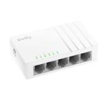 Cudy FS105D 5-Port 10/100 Mbps Desktop Switch, 5 10/100M RJ45 Ports, Desktop Plastic Case