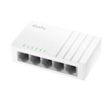 Cudy FS105D 5-Port 10/100 Mbps Desktop Switch, 5 10/100M RJ45 Ports, Desktop Plastic Case