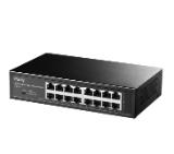 Cudy FS1016 16-Port 10/100 Mbps Metal Switch, 16 10/100 Mbps RJ45 Ports, Rack-mountable Steel Case