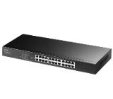 Cudy GS1024E 24-Port Gigabit Rackmount Light Managed Switch, 24 Gigabit RJ45 Ports, 19-inch Rack-mountable Steel Case
