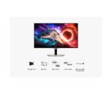 Samsung 32'' LS32HG800SU Odyssey OLED G8 4K 3840x2160 0.03ms 240Hz Glare Free DP 2.1 (UHBR20) & USB-C (98W) Silver