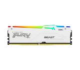 Kingston FURY Beast RGB 64GB (2x32GB) DDR5 5600 MHz CL36 White