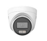 HikVision 4 MP ColorVu 3.0 Fixed Turret Network Camera, 2.8 mm, F1.0, IR, White Light up to 30m, H.265+, IP67, built-in microphone, 12Vdc/PoE 6W