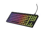 Genesis Gaming Keyboard Thor 430 TKL, US, RGB Mechanical Outemu, Pink, Silent, Hot Swap Slim, Black