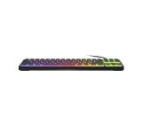 Genesis Gaming Keyboard Thor 430 TKL, US, RGB Mechanical Outemu, Pink, Silent, Hot Swap Slim, Black