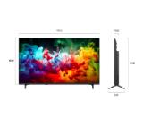 LG 50QNED71B3B., 50" 4K QNED MiniLED Smart TV, 3840x2160, DVB-T2/C/S2, Alpha 7 AI Processor, HDR10 / HLG, webOS 26 ThinQ, VRR / ALLM / HGiG, 4K Super Upscaling, WiFi 5, Bluetooth 5.3, AirPlay 2, LAN, CI, HDMI, AI Sound Pro, Google Cast, 2 pole Stand
