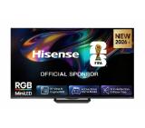Hisense 65" UR8S, 4K Ultra HD 3840x2160, RGB Mini Led , DLED, Quantum Dot, 180Hz, IPS, HDR 10+, HLG, Dolby Vision IQ, Dolby Atmos, Smart TV,Light Sensor,WiFi 6eGHz, WiFi Direct, BT,2x10 W + 20 W + 2x5 W, Anyview Cast, 4xHDMI, 2xUSB, LAN, CI+, DVB-T2/C/S2