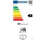 Hisense 65" UR9S, 4K Ultra HD 3840x2160, RGB Mini Led , DLED, Quantum Dot, 180Hz, IPS, HDR 10+, HLG, Dolby Vision IQ, Dolby Atmos, Smart TV,Light Sensor,WiFi 6eGHz, WiFi Direct, BT,2x15 W + 2x10 W + 20 W + 2x10W, Anyview Cast, 3xHDMI, 2xUSB, LAN, CI+, DV