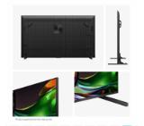 Hisense 100" UR8S, 4K Ultra HD 3840x2160, RGB Mini Led , DLED, Quantum Dot, 180Hz, IPS, HDR 10+, HLG, Dolby Vision IQ, Dolby Atmos, Smart TV,Light Sensor,WiFi 6eGHz, WiFi Direct, BT,2x10 W + 20 W + 2x5 W, Anyview Cast, 4xHDMI, 2xUSB, LAN, CI+, DVB-T2/C/S