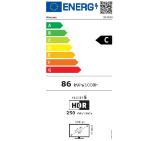 Hisense 85" UR8S, 4K Ultra HD 3840x2160, RGB Mini Led , DLED, Quantum Dot, 180Hz, IPS, HDR 10+, HLG, Dolby Vision IQ, Dolby Atmos, Smart TV,Light Sensor,WiFi 6eGHz, WiFi Direct, BT,2x10 W + 20 W + 2x5 W, Anyview Cast, 4xHDMI, 2xUSB, LAN, CI+, DVB-T2/C/S2