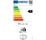 Hisense 75" UR8S, 4K Ultra HD 3840x2160, RGB Mini Led , DLED, Quantum Dot, 180Hz, IPS, HDR 10+, HLG, Dolby Vision IQ, Dolby Atmos, Smart TV,Light Sensor,WiFi 6eGHz, WiFi Direct, BT,2x10 W + 20 W + 2x5 W, Anyview Cast, 4xHDMI, 2xUSB, LAN, CI+, DVB-T2/C/S2