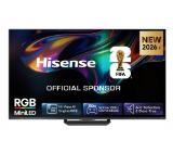 Hisense 75" UR8S, 4K Ultra HD 3840x2160, RGB Mini Led , DLED, Quantum Dot, 180Hz, IPS, HDR 10+, HLG, Dolby Vision IQ, Dolby Atmos, Smart TV,Light Sensor,WiFi 6eGHz, WiFi Direct, BT,2x10 W + 20 W + 2x5 W, Anyview Cast, 4xHDMI, 2xUSB, LAN, CI+, DVB-T2/C/S2
