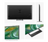 Hisense 85" E8S, 4K Ultra HD 3840x2160, ULED, Quantum Dot,144 Hz, HDR 10+, HLG, Dolby Vision, DTS Virtual X, Smart TV, Light Sensor, WiFi Direct, BT, Anyview Cast, 3xHDMI, 2xUSB, LAN, CI+, DVB-T2/C/S2,Singale stand, Black