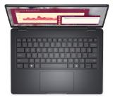 Dell Pro 14 PC14250, Intel Core  7 150U (12 MB cache, 10 cores, up to 5.4 GHz), 14" FHD+(1920x1200) IPS, 300nits AG, 16 GB: 1 x 16 GB, DDR5, 5600 MT/s, 512 GB SSD, Intel graphics, FHD HDR IR Cam and Mic, Wi-Fi 6E, FPR, Backlit Kb, Win 11 pro, Magnetite