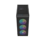 Fury PC Case Shobo SH8 ARGB Midi Tower, Window, Black