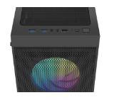 Fury PC Case Shobo SH8 ARGB Midi Tower, Window, Black