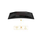 AOC C24G42FE, 23.6" Curved 1500R, VA, WLED, 1920x1080@180Hz OC (Native 144Hz), 4ms GtG, 0.5ms MPRT, 300cd m/2, 3000:1, 80M:1 DCR, Adaptive Sync, FlickerFree, Low Blue Light, Tilt, HDMI, DP
